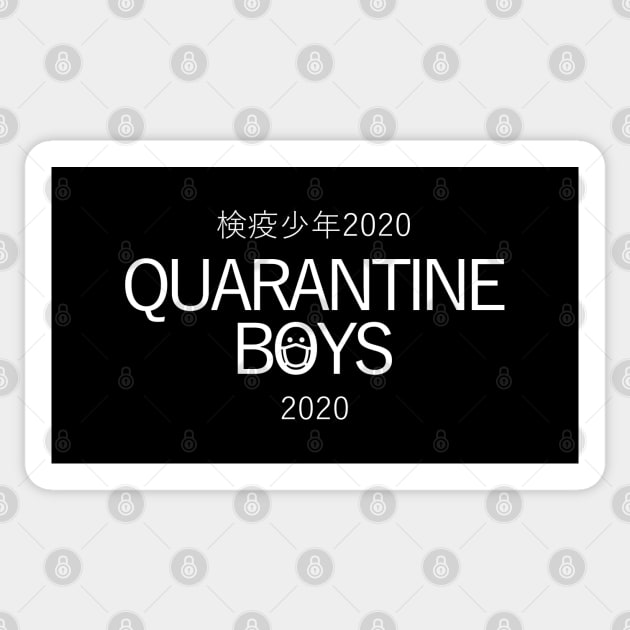 Quarantine Boys 2020 2 Sticker by JeimuzuSurrealist